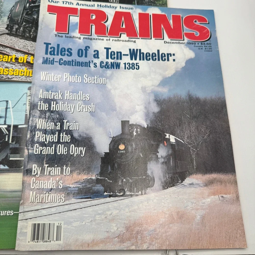 Trains Magazine collection vintage